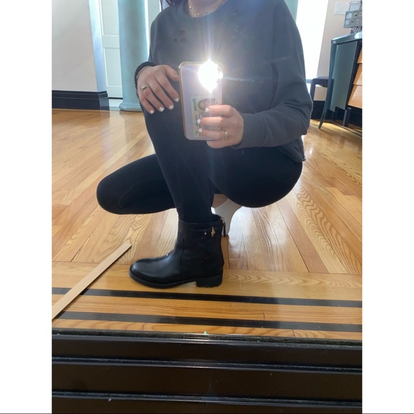 NWT Tory burch Selena leather ankle boots black - Picture 10 of 11